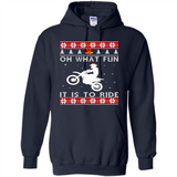 Motocross oh what fun it is to ride Christmas sweater PINGPONG