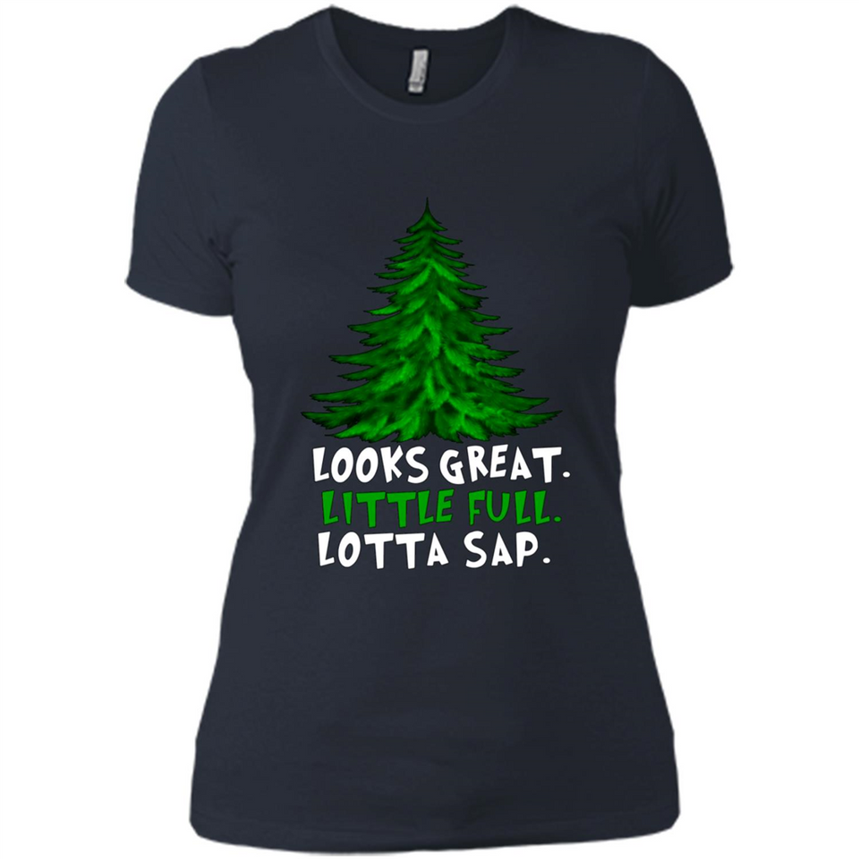 Looks Great Little Full Lotta Sap Funny Christmas PINGPONG