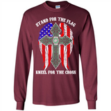 Dallas Stars - stand for the flag kneel for the cross
