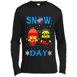 Snow Day Shirt For Detroit Red Wings Vs Minion Fans pingpong