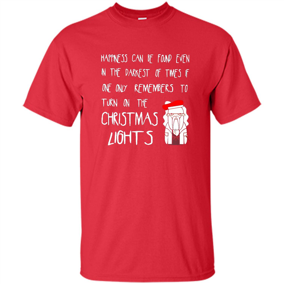 Christmas Ugly Sweater Christmas Lights - Shirt