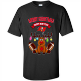 Tampa Bay Buccaneers NFL Reindeer Funny Merry Christmas And Happy New Year