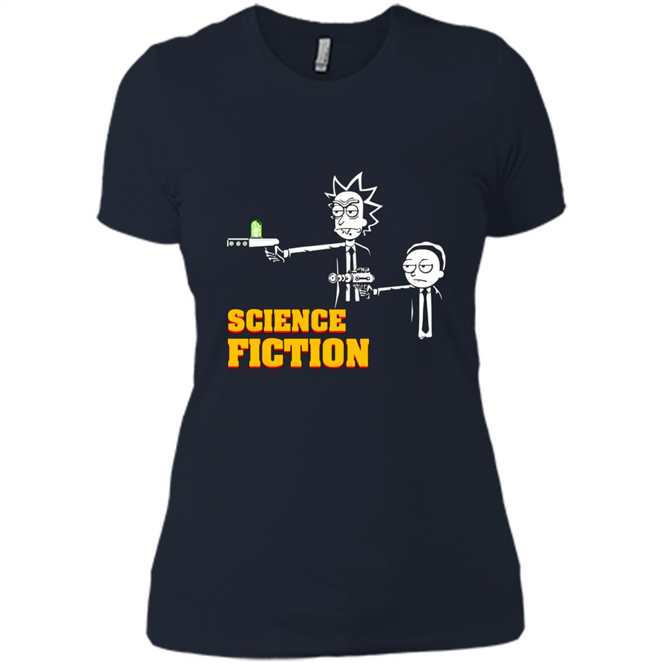 Science Fiction Rick and Morty Pulp Fiction