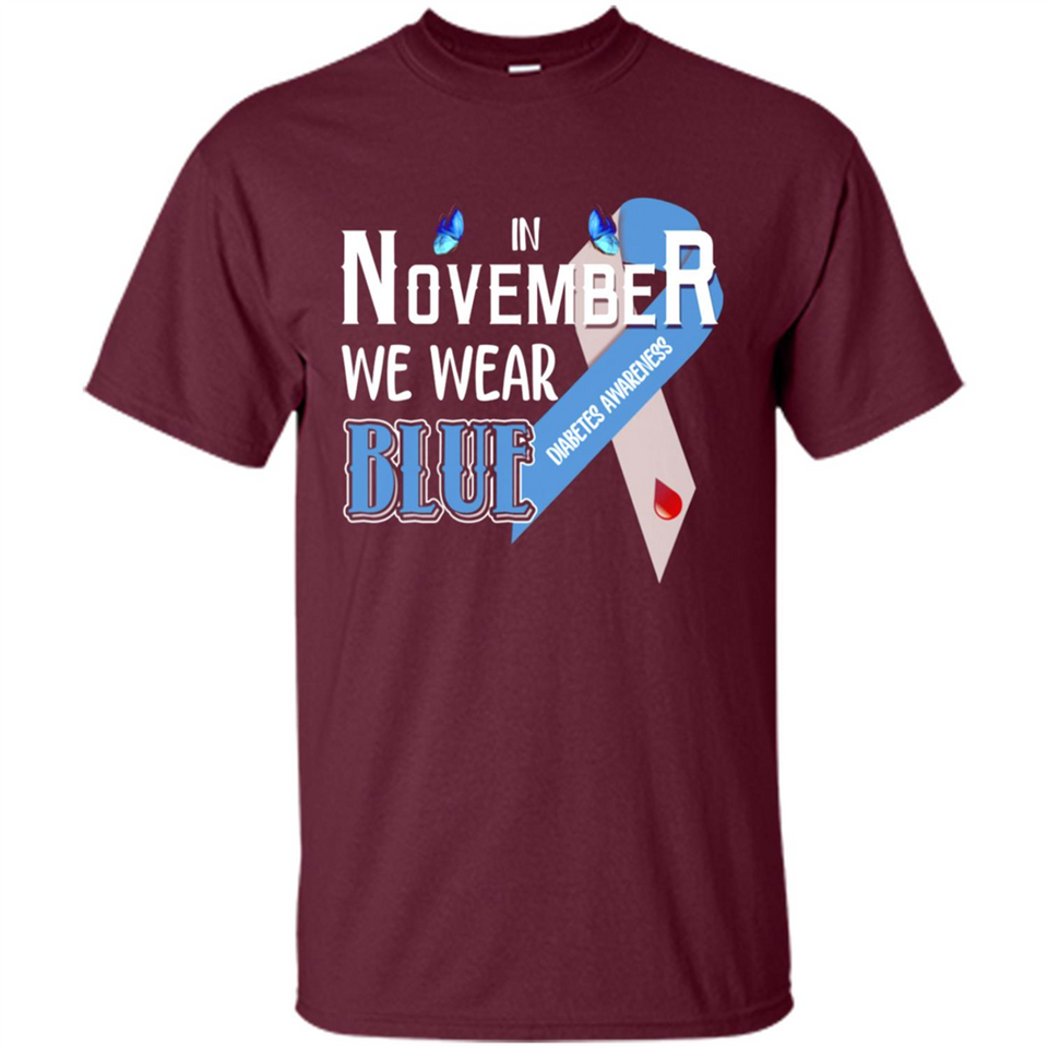 November We Wear Blue Diabetes Awareness