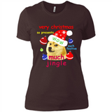 Christmas Doge Meme Shirts Funny Santa Shiba Inu Dog - Ladies' Boyfriend T-Shirt