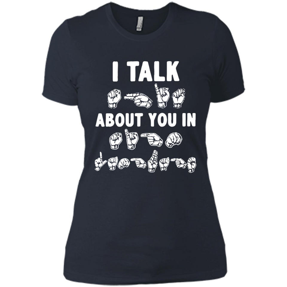 I TALK ABOUT YOU IN