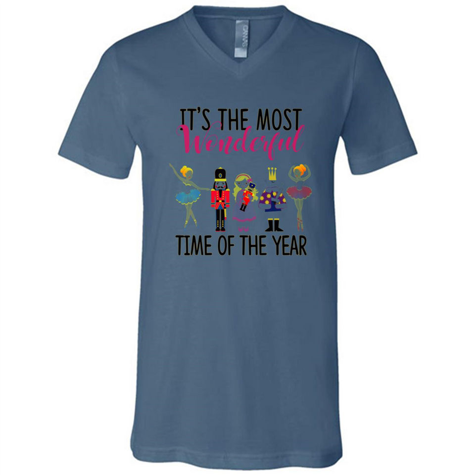 It's The Most Wonderful Time Of The Year - Canvas Unisex V-Neck