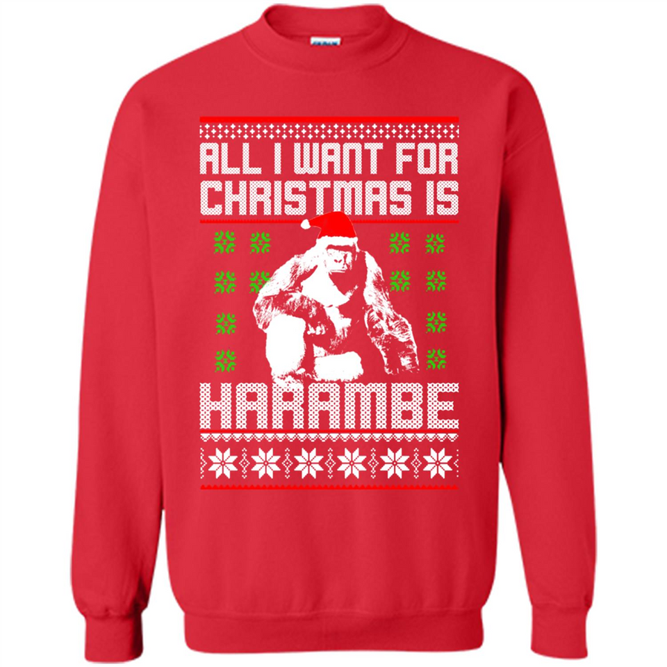 All I want for Christmas is Harambe ugly PINGPONG
