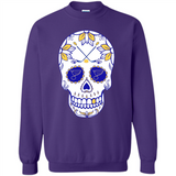St. Louis Blues Hockey Sugar Skull Day of the Dead