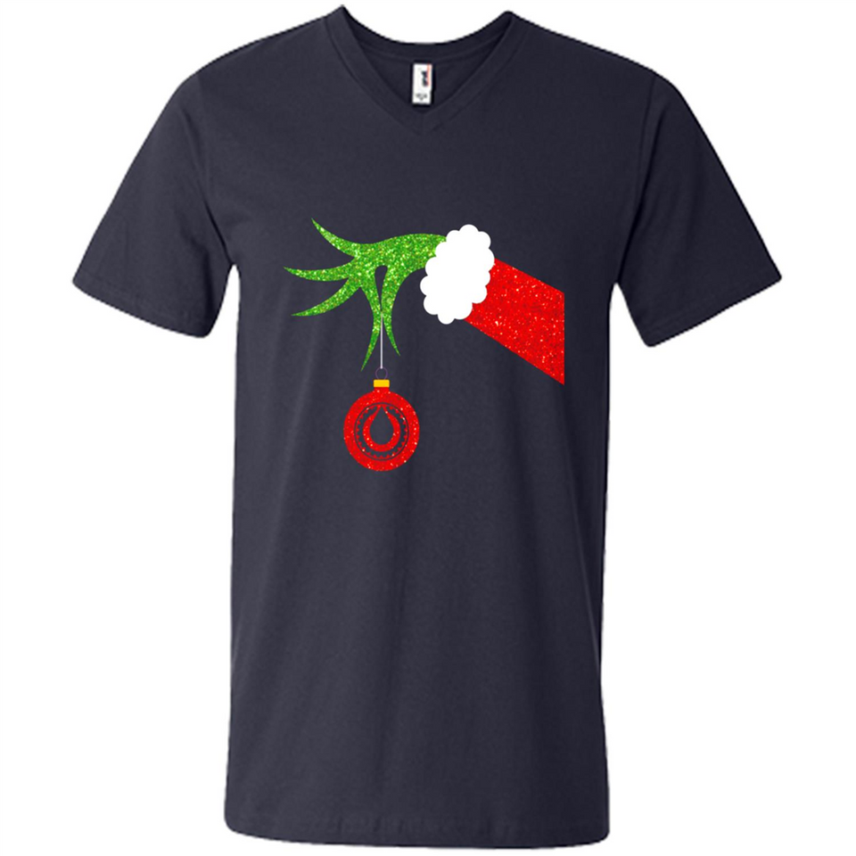 Funny Grinch Hand Holding Oiler Ornament Christmas PING PONG