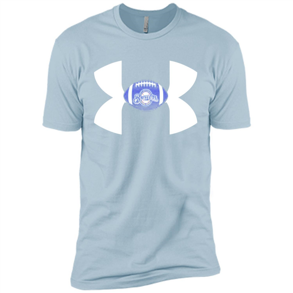 Milwaukee Brewers Under Armour Logo - Premium Short Sleeve T-Shirt