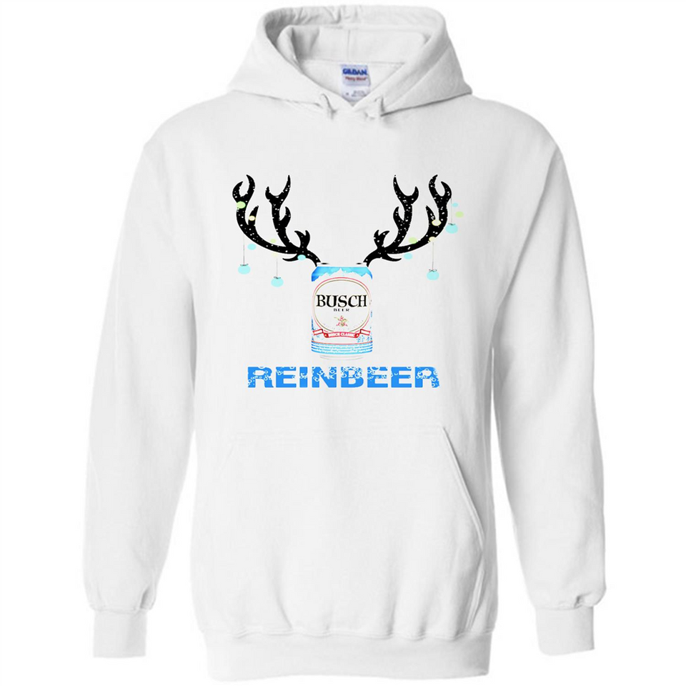 Busch Reinbeer Funny Beer Reindeer Christmas Sweatshirt - Hoodie