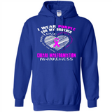 I Wear Purple For My Brother Chiari Malformation - Hoodie