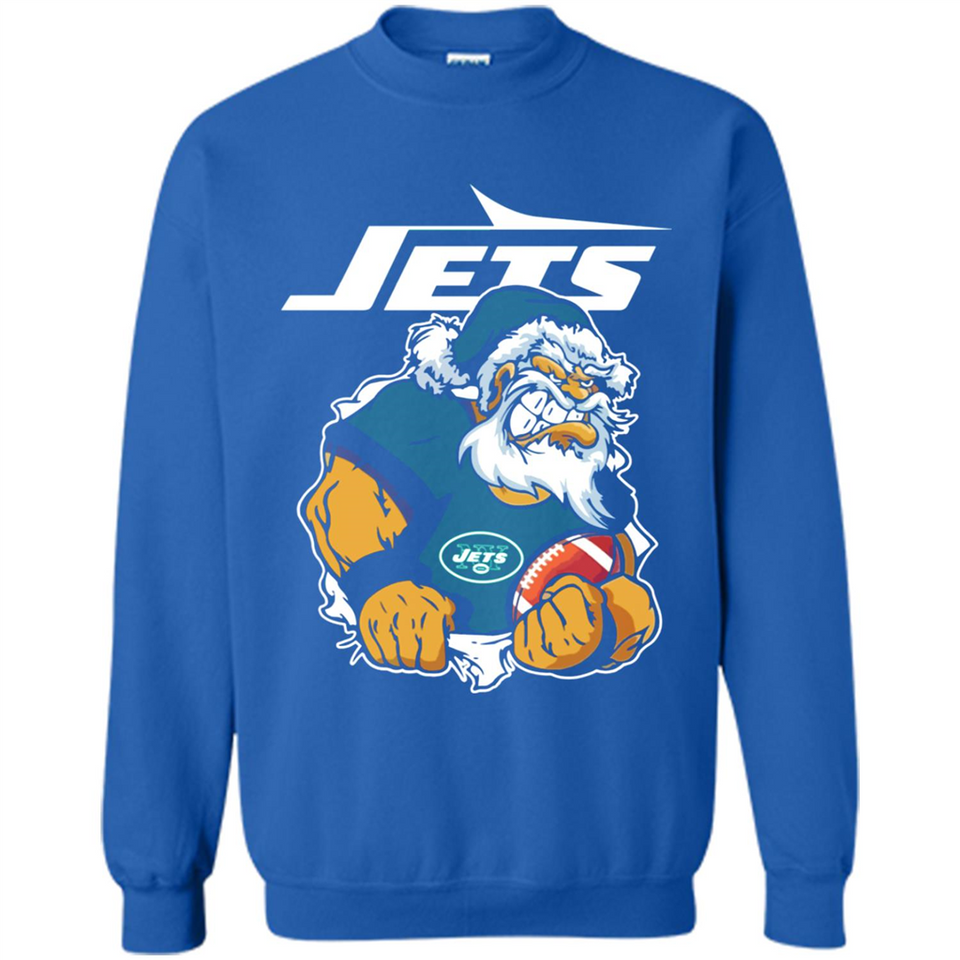 Grumpy Santa Claus Jets Football Team PINGPONG