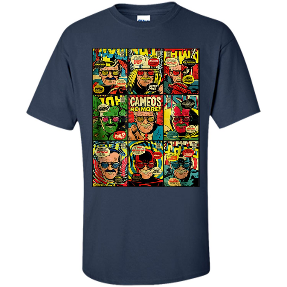 Stan Lee Cosplay Superheroes Shirt Ladies' Boyfriend