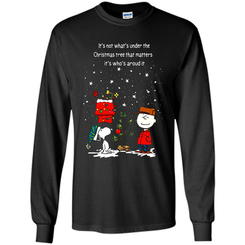 It’s Not What’s Under The Christmas Tree Snoopy Charlie Brown PING PONG