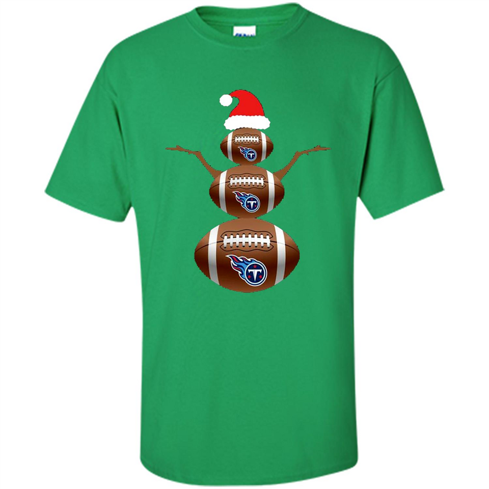 Tennessee Titans NFL Dabbing Snowman Xmas