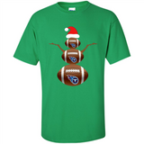 Tennessee Titans NFL Dabbing Snowman Xmas