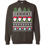 Ugly Merry Christmas Tree Santa Snowflakes