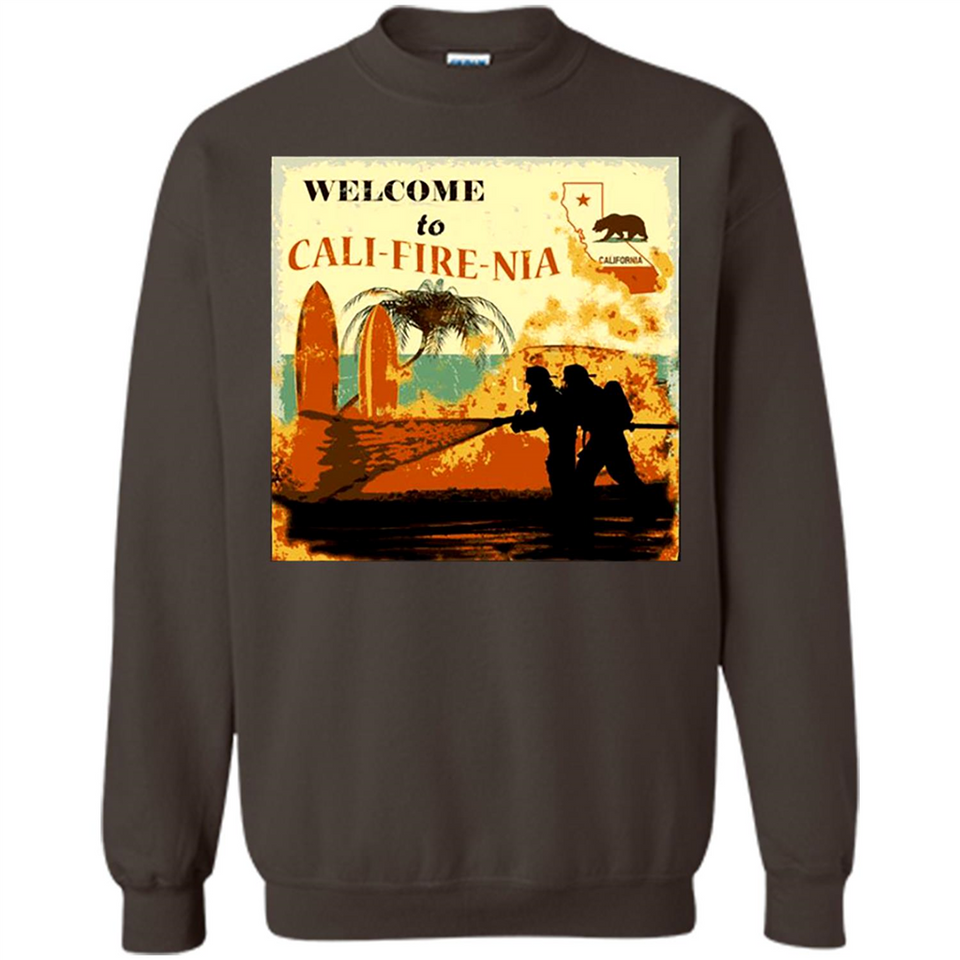 Paradise California Camp Fire Youth T-Shirt PINGPONG - Sweatshirt