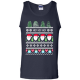 Ugly Merry Christmas Tree Santa Snowflakes