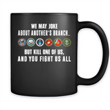 Veterans we may joke about another branch but kill one of us and you fight us all 1 PINGPONG