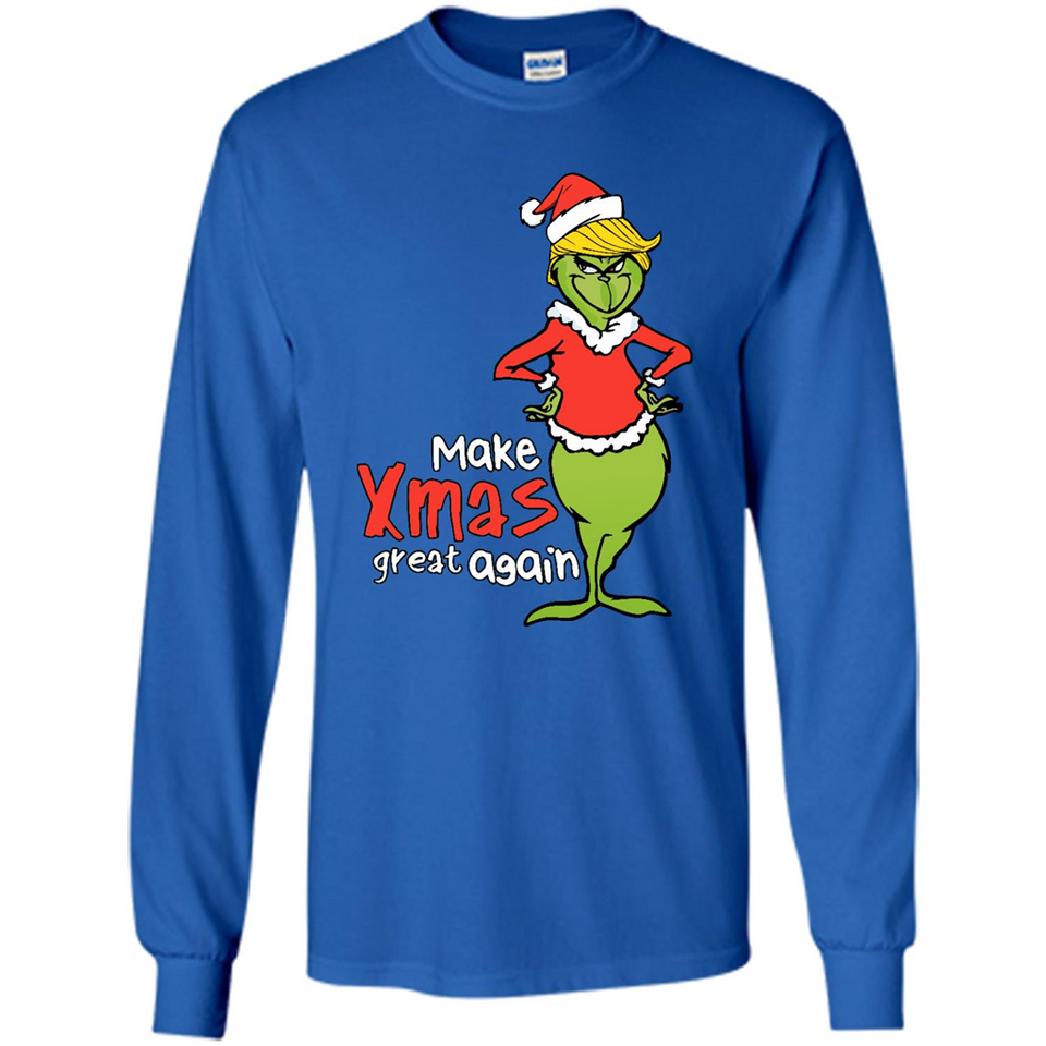 Trump Grinch Shirt, Make Xmas Great Again Christmas