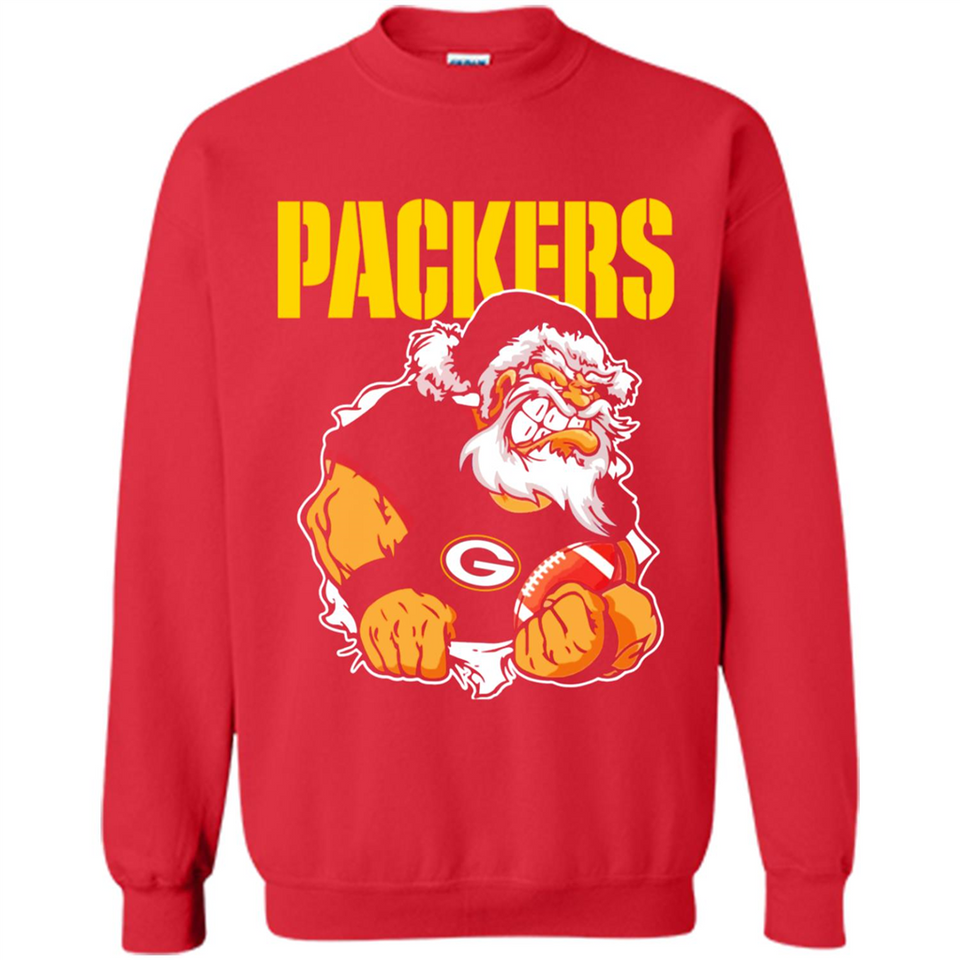 Grumpy Santa Claus Green Bay Packers Football Team PINGPONG