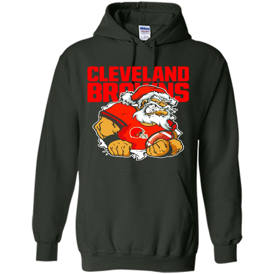 Grumpy Santa Claus Cleveland Browns Football Team PINGPONG