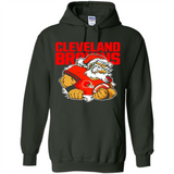 Grumpy Santa Claus Cleveland Browns Football Team PINGPONG