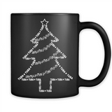 Tuba Text Christmas Tree Musical Instrument Holiday 1