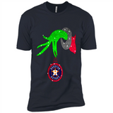GRINCH HAND HOLDING HOUSTON ASTROS GLITTER CHRISTMAS PINGPONG