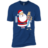 Eggnog Santa And Jesus Christmas