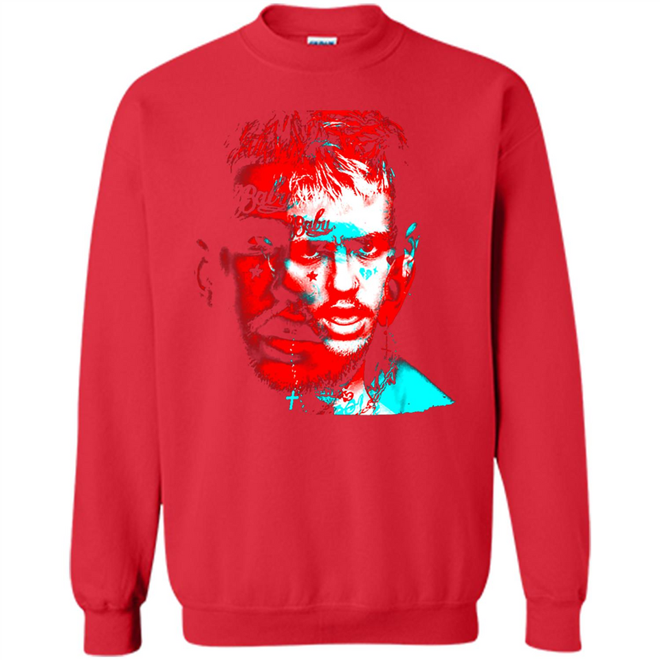 Lil Peep Rapper Fan Wear Shirt Ladies' Boyfriend Shirt - Sweatshirt