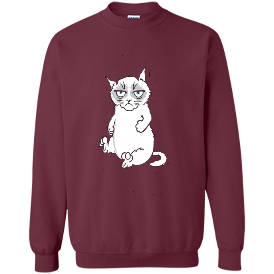 annoyed kitty touchy kitty grouchy ball of fur noody kitty PING PONG