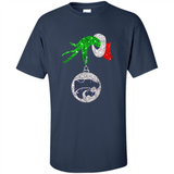 Amazing Kansas State Wildcats Glitter Grinch Monogram Ornament Christmas Gift - Shirt