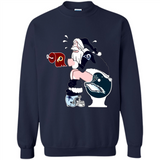 Los Angeles Rams Toilet Santa Claus PINGPONG