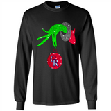 GRINCH HAND HOLDING COLORADO ROCKIES GLITTER CHRISTMAS PINGPONG