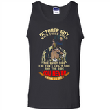 October Guy With Three Sides Quiet Fun Crazy - Tank Top