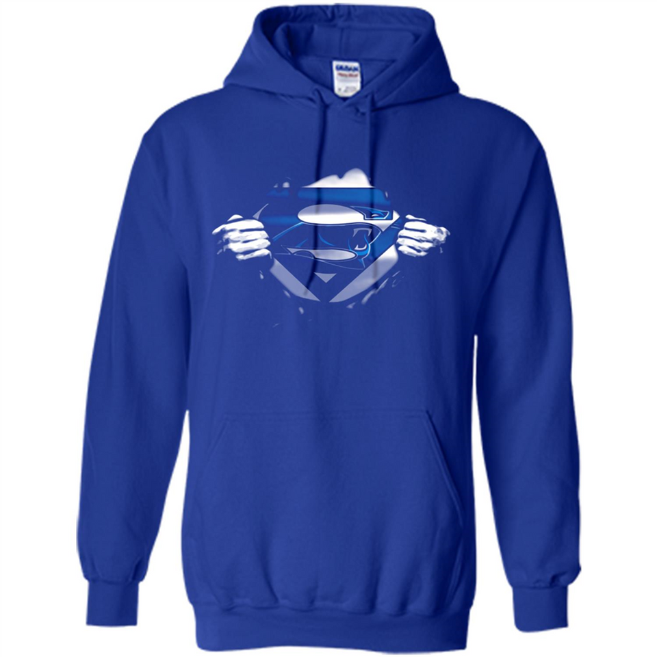 Carolina Panthers And Superman Fans - Hoodie