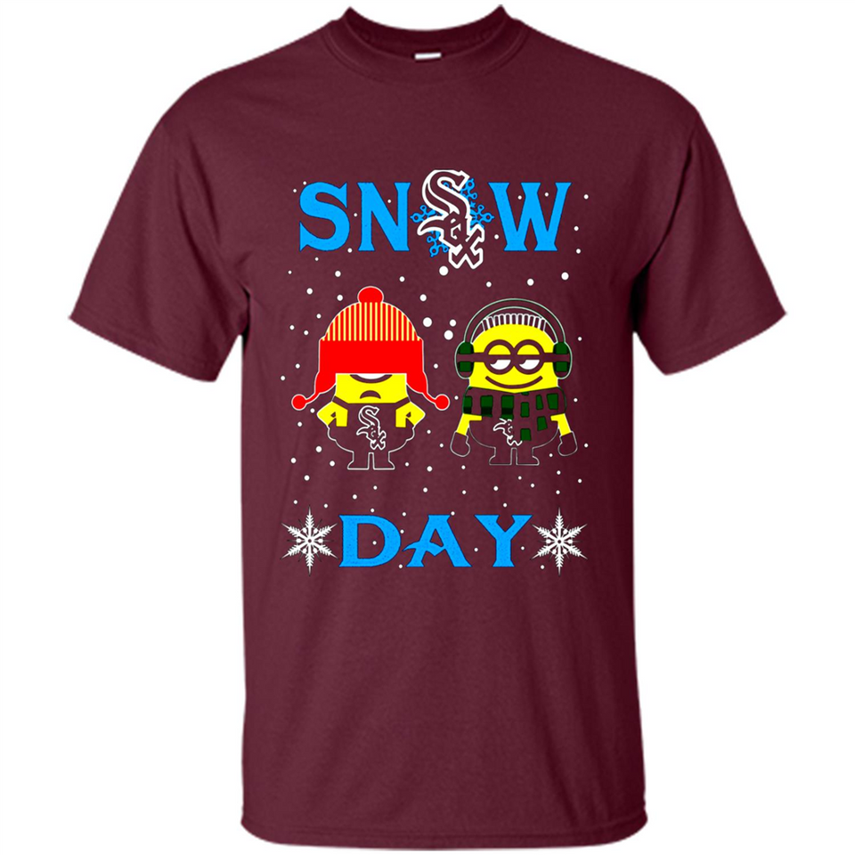 Snow Day Shirt For Chicago White Sox Vs Minion Fans pingpong