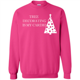 Tree Decorating Is My Cardio Funny Christmas Holiday