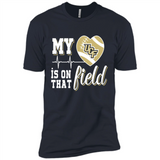 UCF Knights Football My Heart is on that Field - Premium Short Sleeve T-Shirt