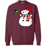 Snoopy Snowman Christmas