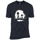 Snoopy The Peanuts Walking To The Moon