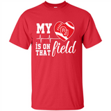Oklahoma Sooners Football My Heart is on that Field - Shirt