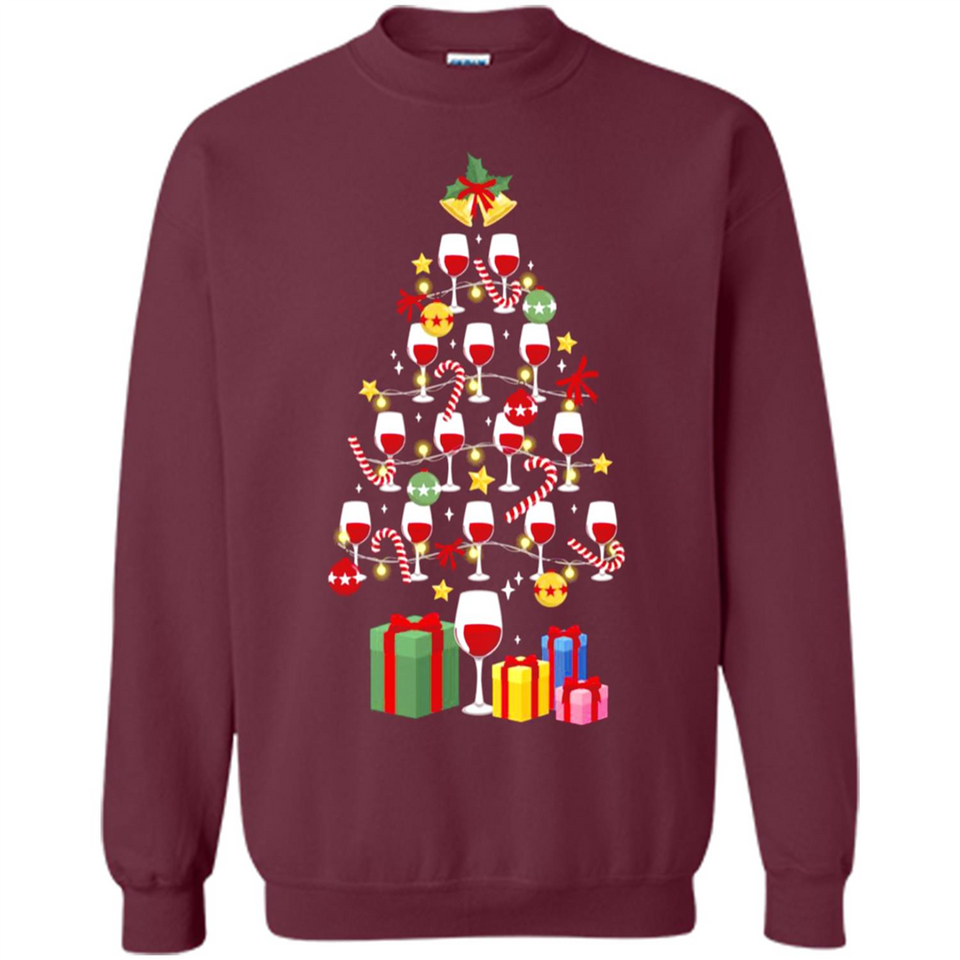 Wine Christmas Tree Red Wine Day August 28