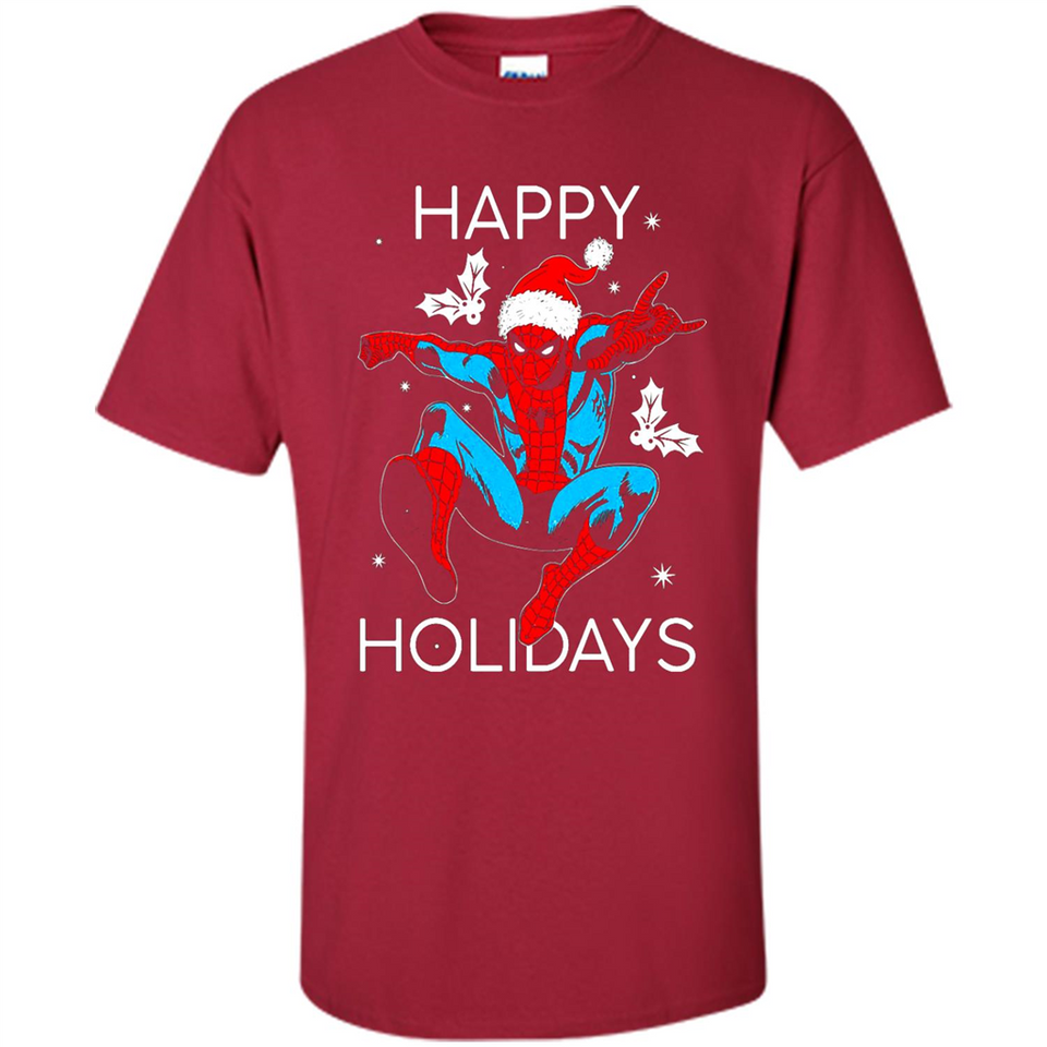 Marvel Spider Man Happy Holidays Santa Christmas Mug PINGPONG - Shirt