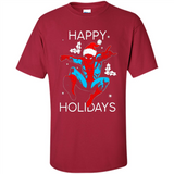 Marvel Spider Man Happy Holidays Santa Christmas Mug PINGPONG - Shirt