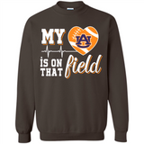 Auburn Tigers Football My Heart is on that Field - Sweatshirt